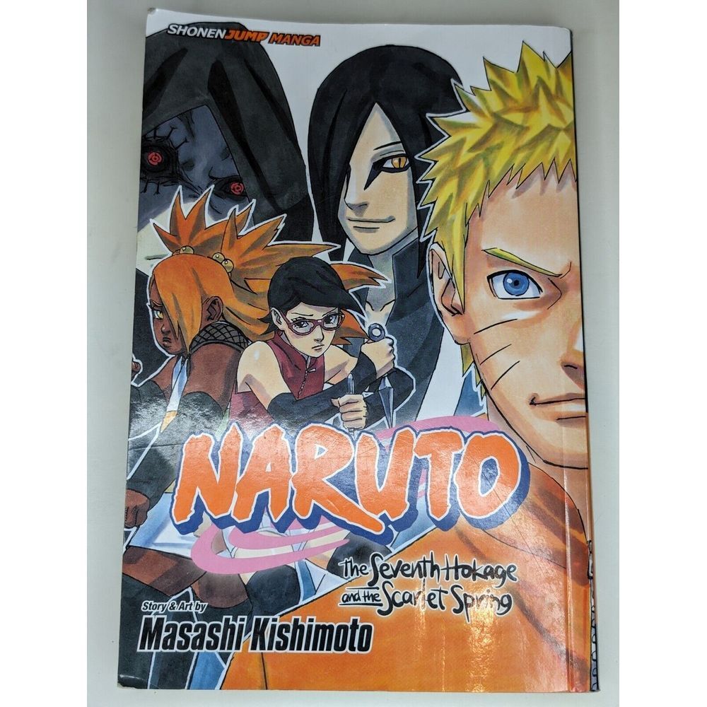 Naruto‎ The Seventh Hokage And The Scarlet Spring Shonen Jump Manga M. Kishimoto